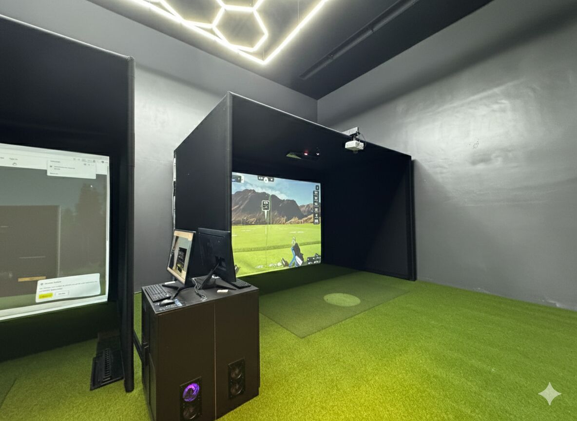 Tier 1 golf simulator technology bay