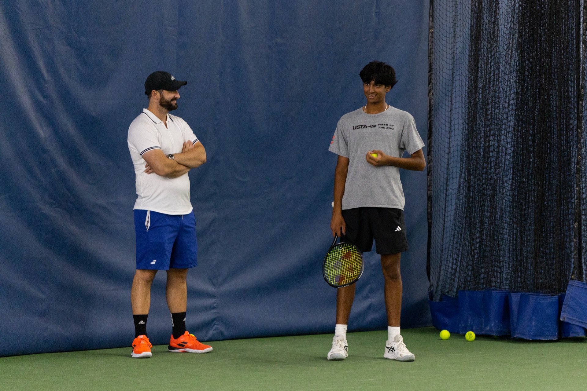 Tier 1 tennis academy session