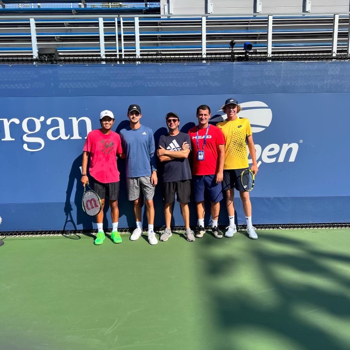 Tier 1 tennis training moment