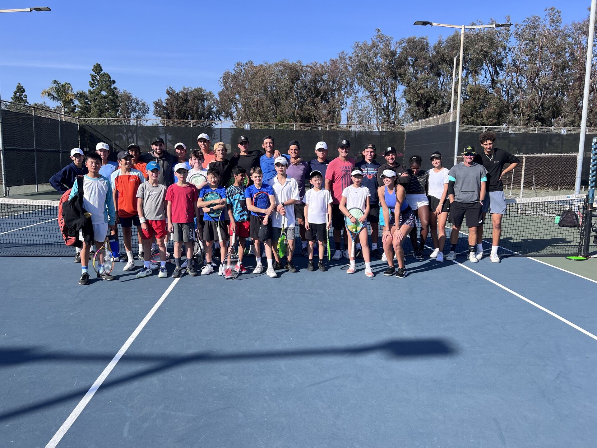 Tier 1 Southern California tennis training camp